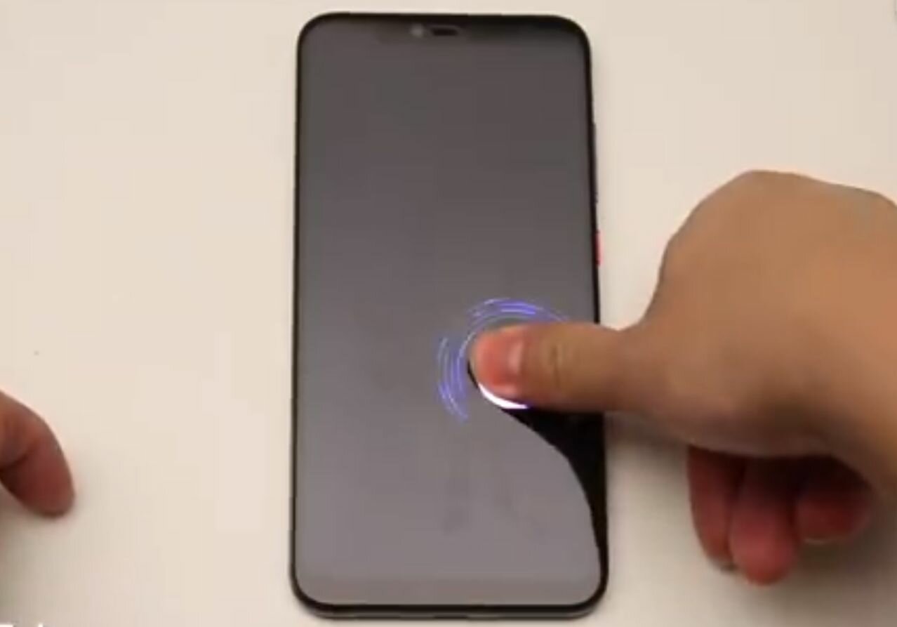 Xiaomi Mi 11 Lite Отпечаток Пальца