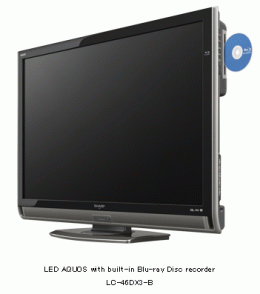 Sharp Introduces Eight New LED AQUOS TVs with Built-in Blu-ray 