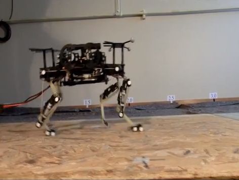Researchers use gait primitives from real animals to simulate movement in  robots (w/ video)