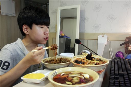 Chinese Webcam Girls - A meal and a webcam form unlikely recipe for S. Korean fame