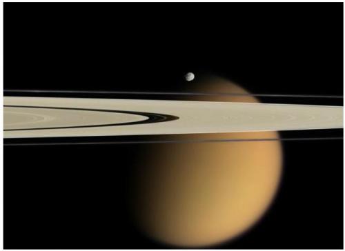 Saturn's rings were likely sculpted by its moons, NASA study said