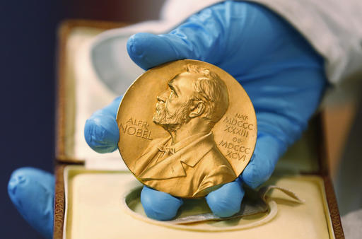 Nobel Souvenir Prize Medal in Economic Sciences Sveriges Riksbank Sweden USA 