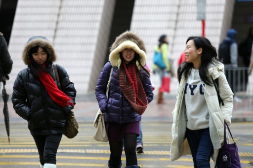 Hong Kong hit by coldest temperatures in nearly 60 years