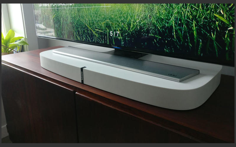 Marinero persecucion oxígeno Review: Big TV sound for big price: Sonos Playbase packs power of 10  speakers