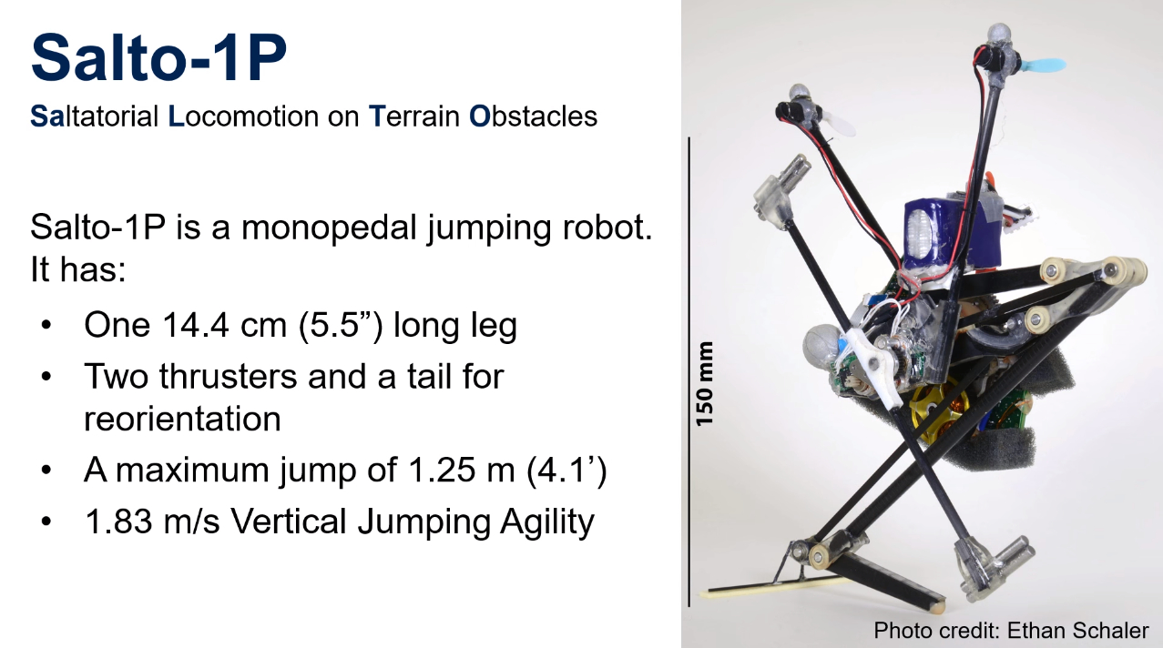 One-Legged Jumping Robot Shows That Control Is Everything