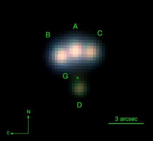 Discovery of a rare quadruple gravitational lens candidate with Pan-STARRS