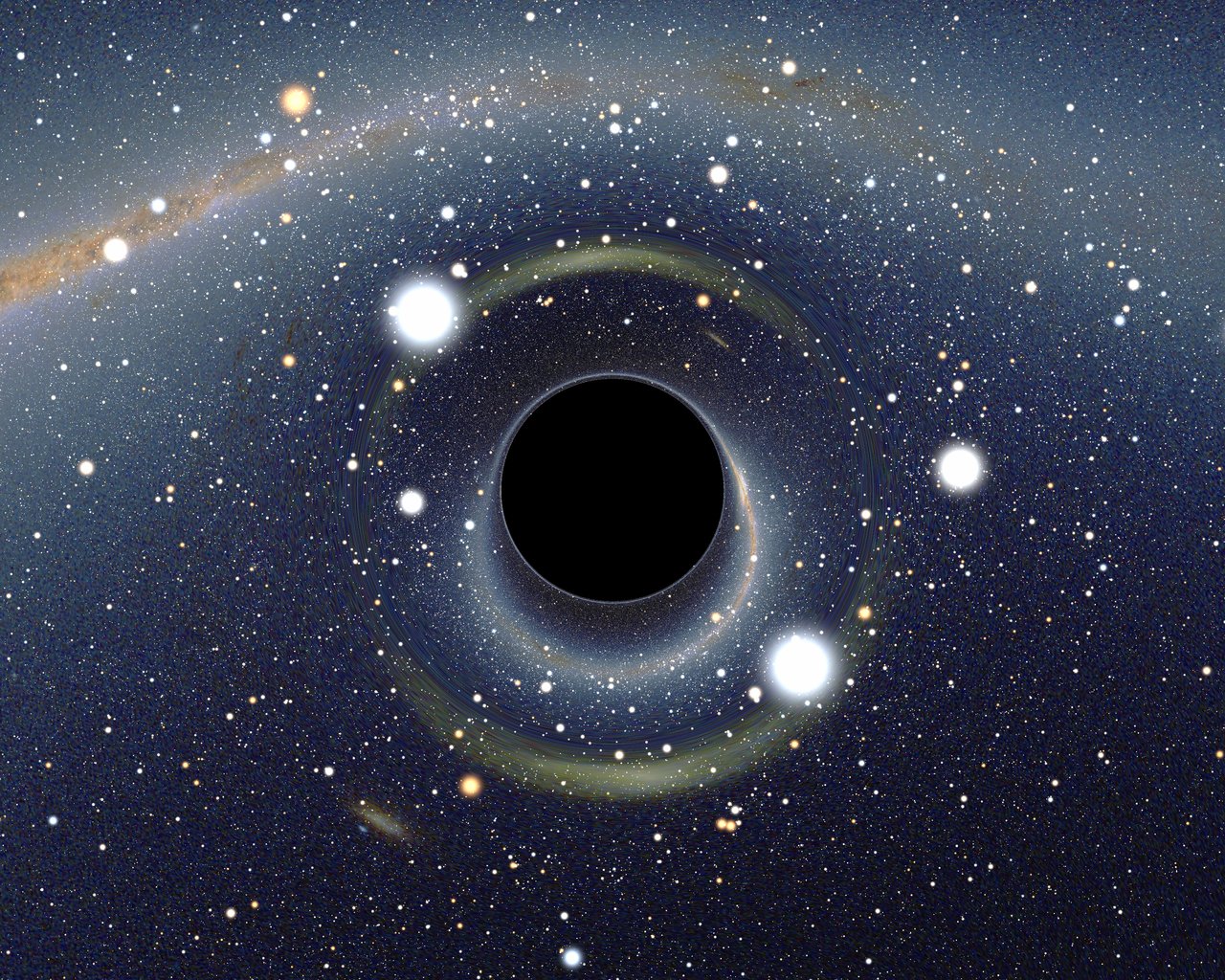 Black holes, curved spacetime and quantum computing