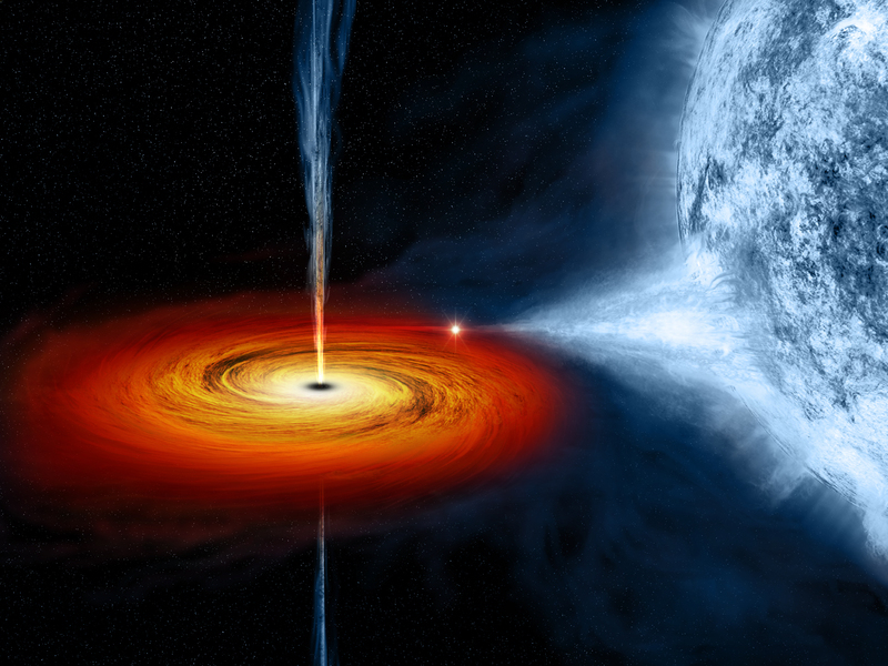 Black holes theorized in the 18th century