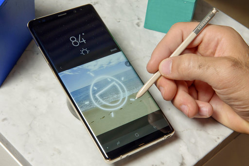 Samsung Note 8 its stylus style—for a price