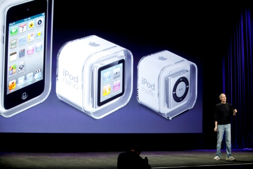 apple ipod shuffle touch screen