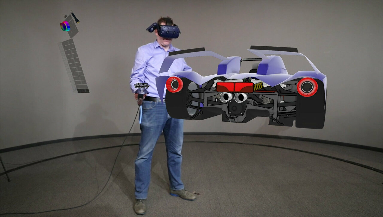 Car designers explore virtual reality