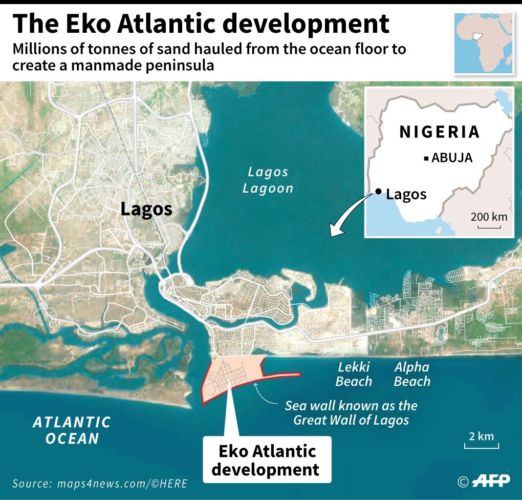 Waves Of Change Nigeria S Lagos Battles Atlantic Erosion