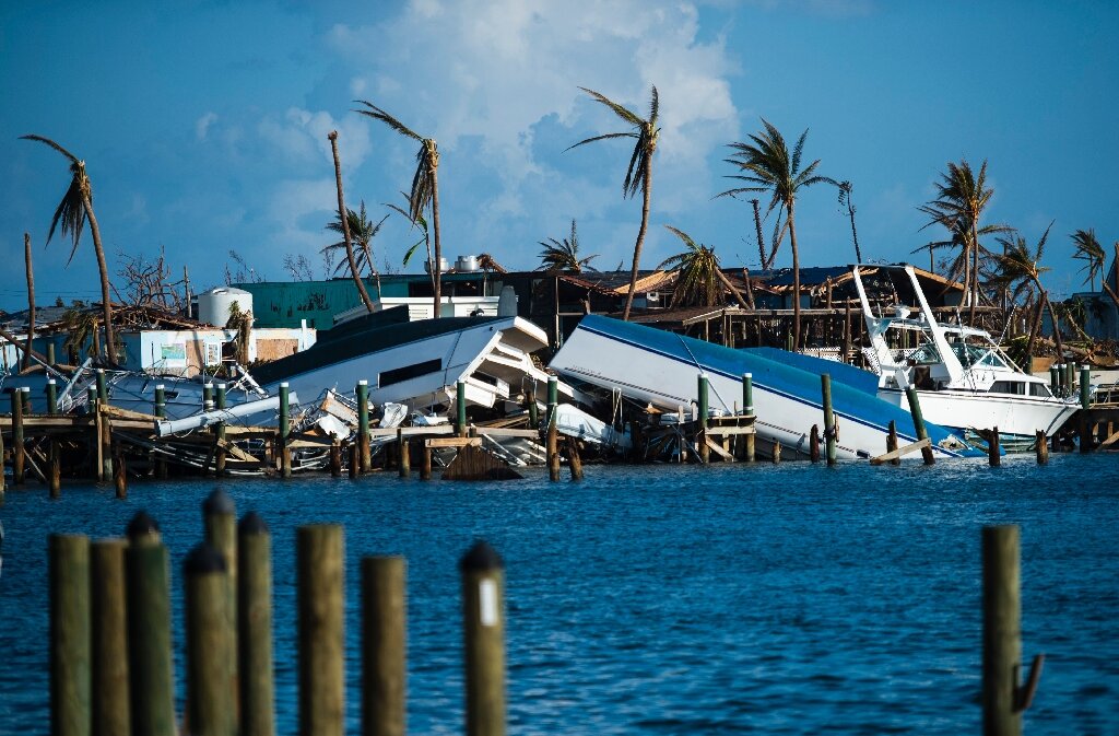 Tropical Storm Humberto Dumps Rain On Hurricane Hit Bahamas 