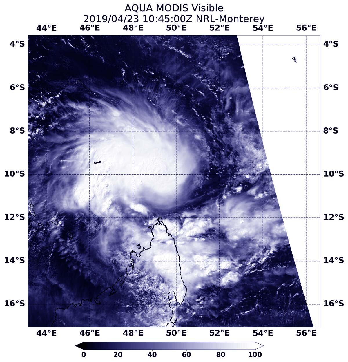 NASA catches formation of Tropical Cyclone near Aldabra