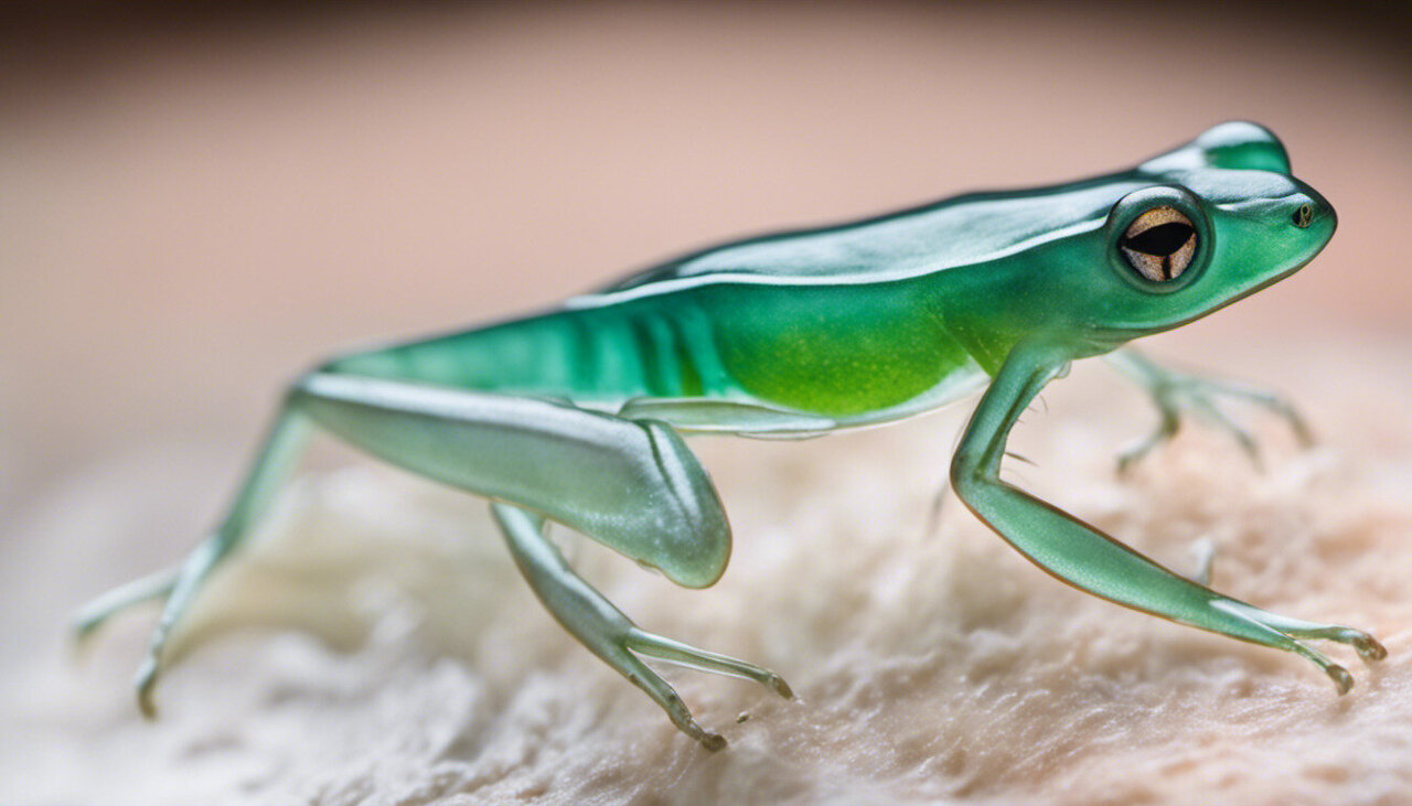 Glass frogs, ghost shrimp and clearwing butterflies use transparency to  evade predators