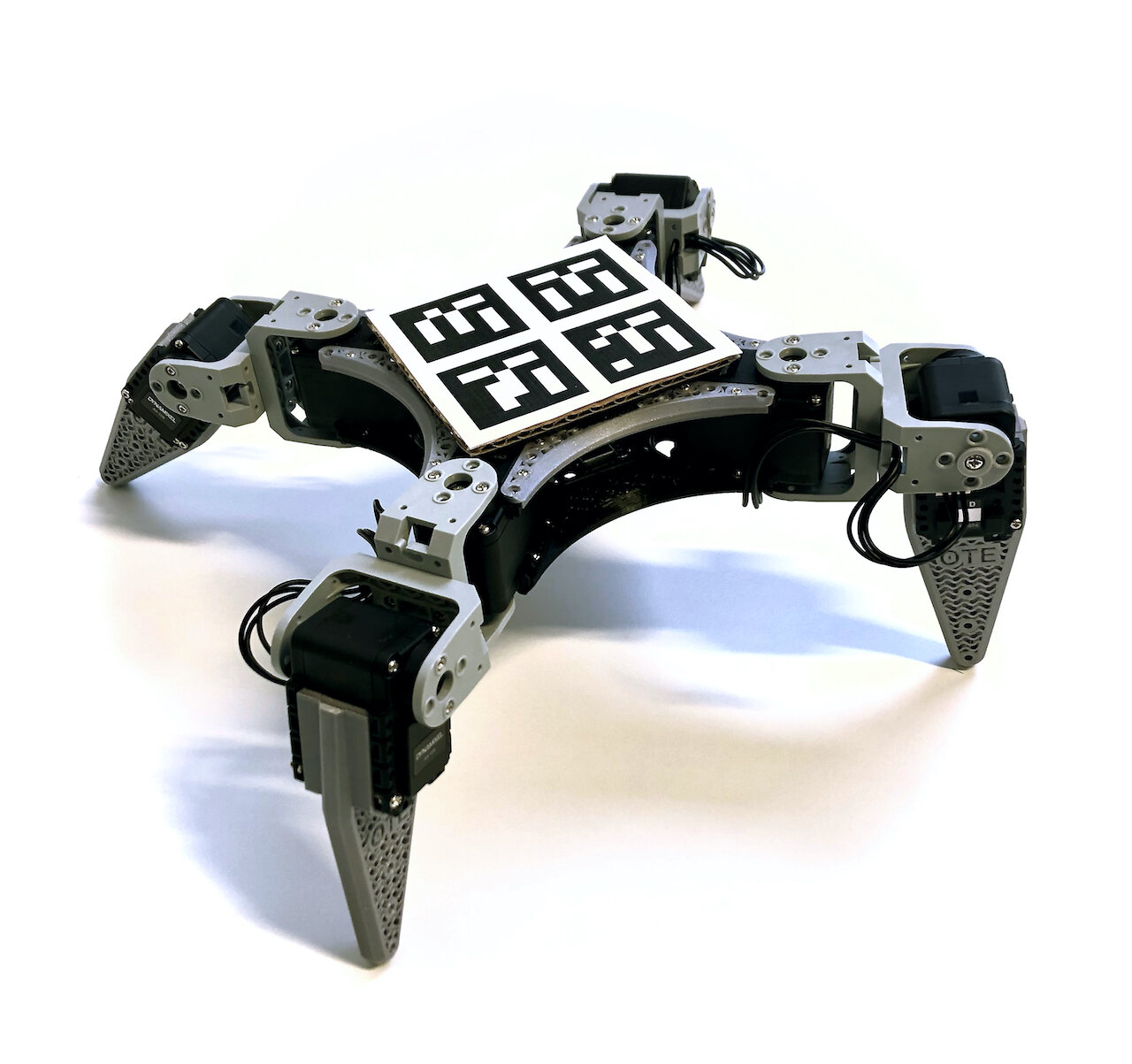 #A low-cost quadruped robot that can learn via reinforcement learning ...