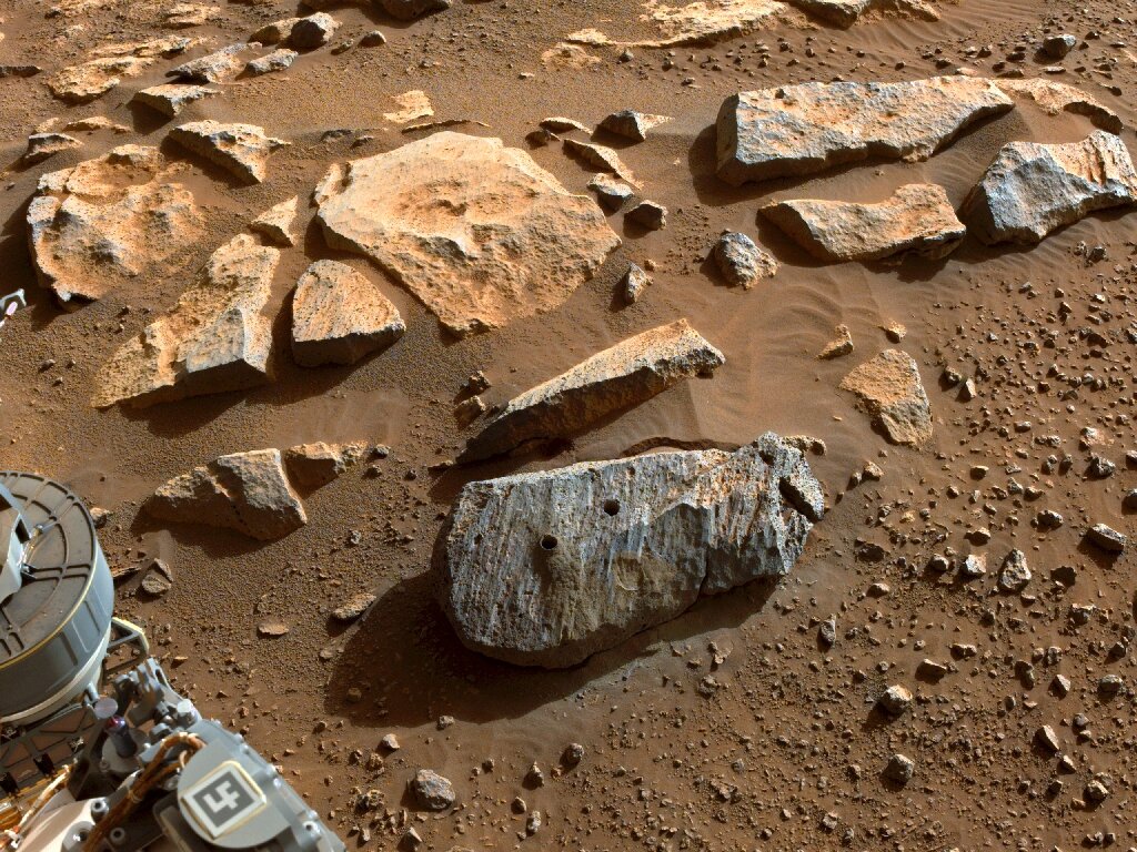Mars Perseverance Found Craziest rocks on MARS