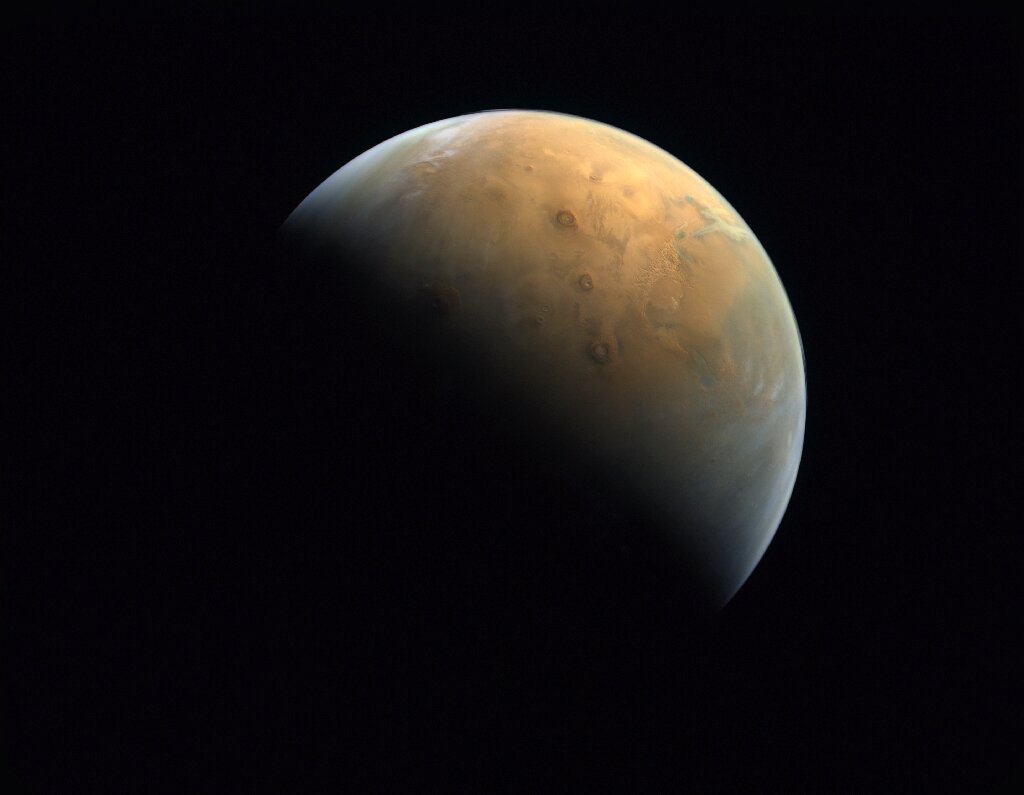 UAE’s ‘Hope’ probe sends first image of Mars home