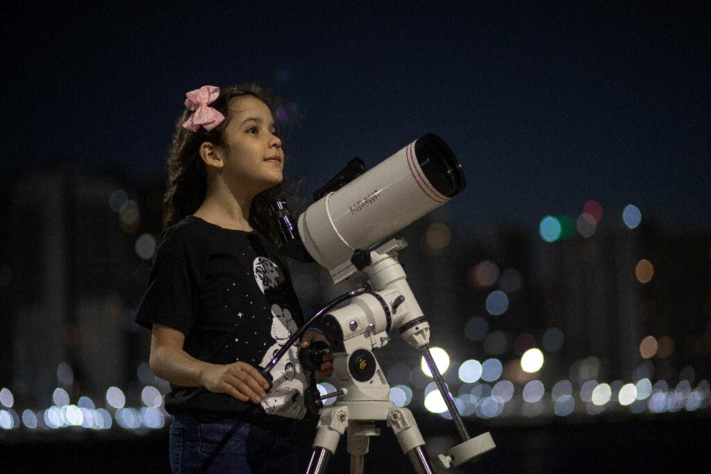 Head in the sky: 8-year-old Brazilian girl dubbed world&#39;s youngest  astronomer