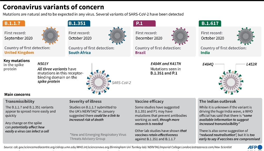 coronavirus variants o 1