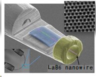 Development of a high-energy-resolution, lanthanum hexaboride nanowire-based field emission gun - Phys.org