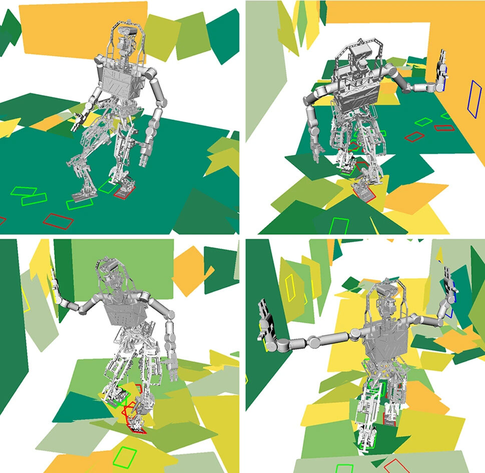 Faster path planning for rubble-roving robots