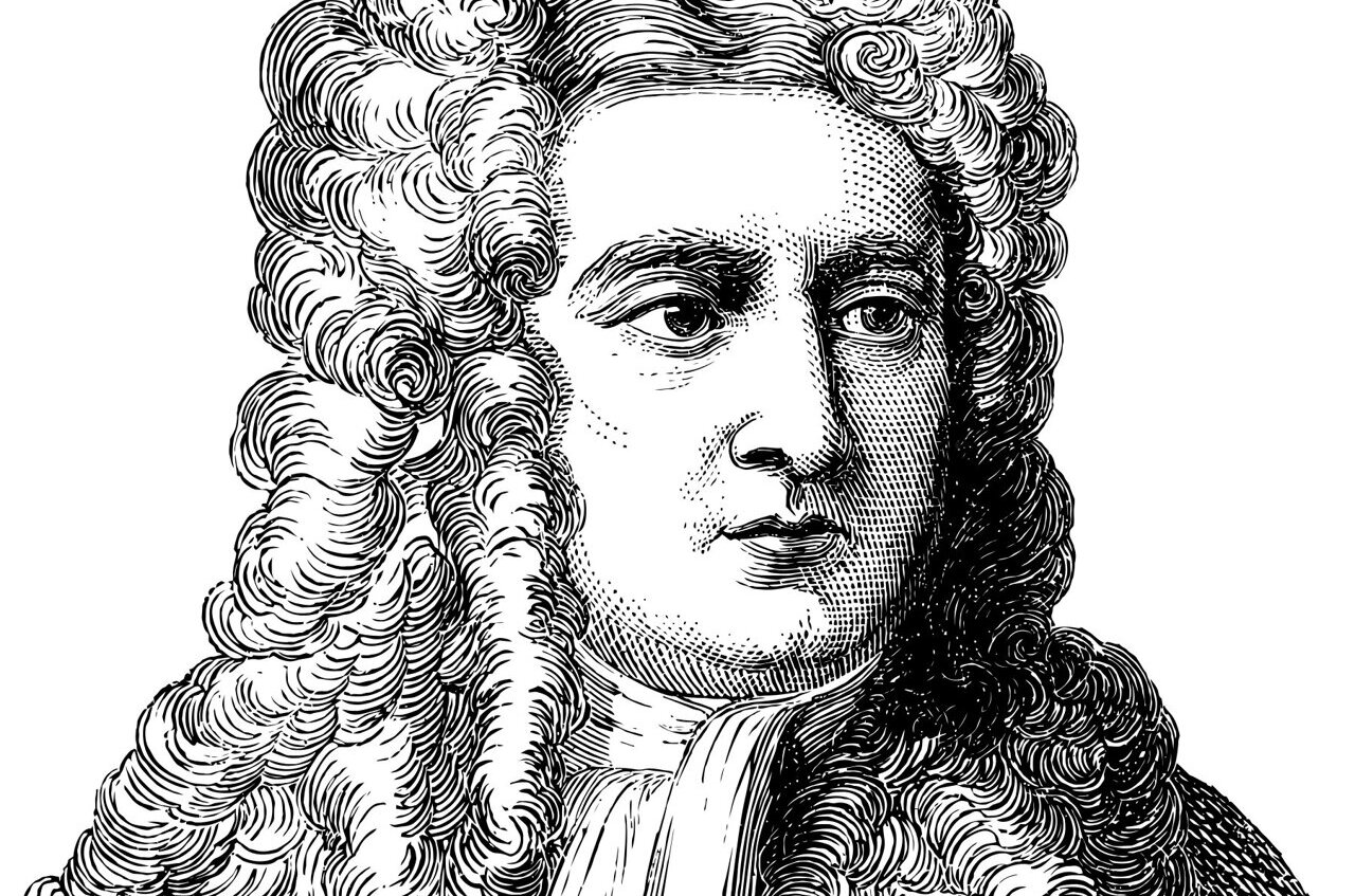 Sir Isaac Newton and Gottfried Wilhelm Leibniz drawn as calculus... -  Arthub.ai