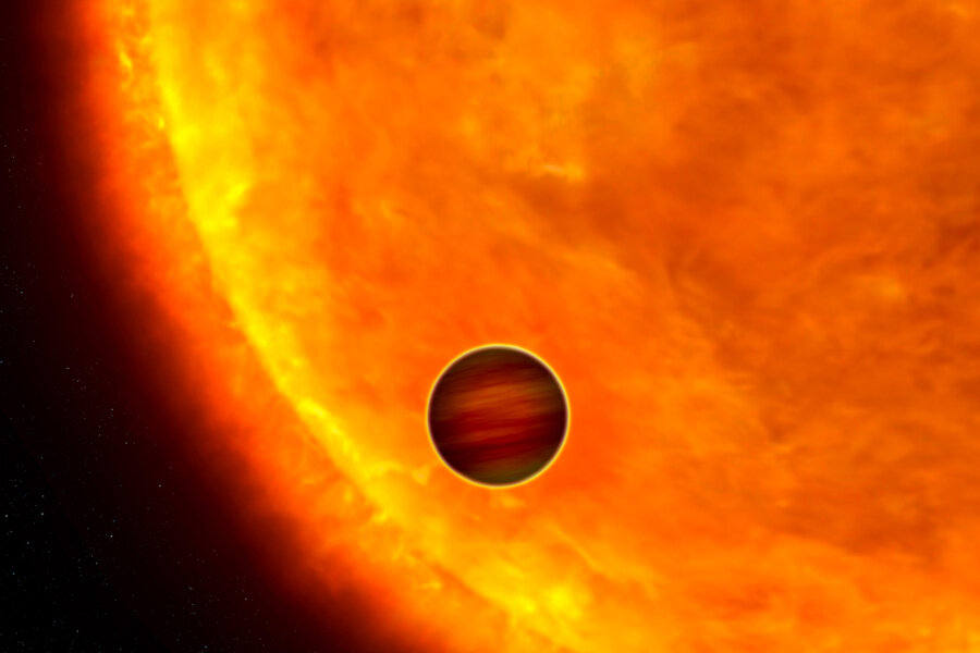 One year on this giant, blistering hot planet is just 16 hours long