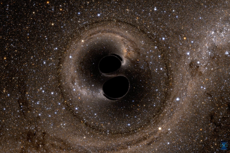 Physicists observationally confirm Hawking's black hole theorem for the first ti..