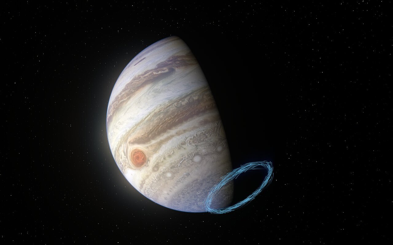 Strong stratospheric winds first measured on Jupiter