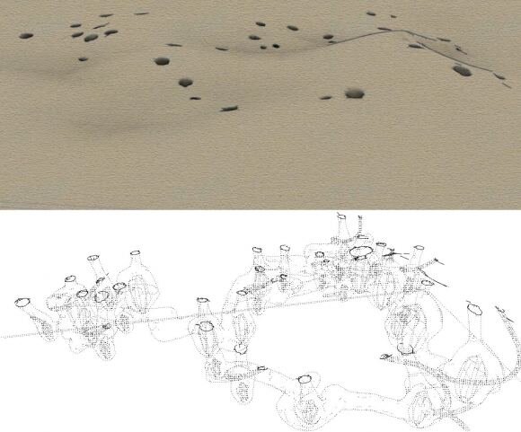 Swarms of robots could dig underground cities on Mars