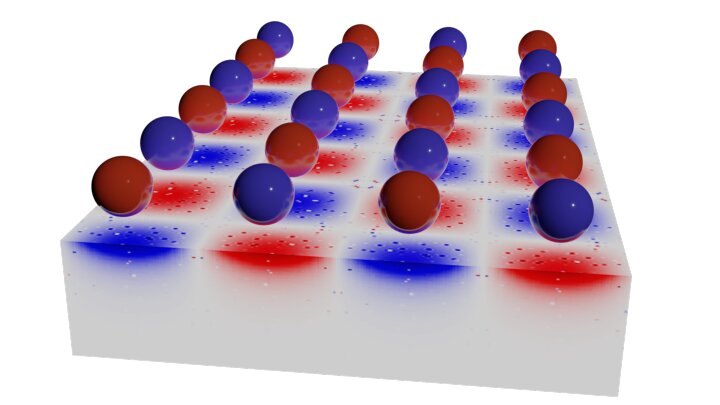 Using virtual fluid for the description of interfacial effects in metallic materials