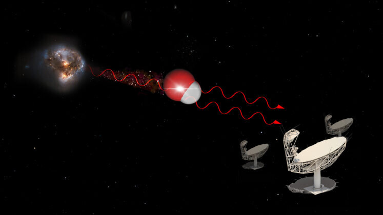 Astronomowie odkrywają galaktyczny laser kosmiczny
