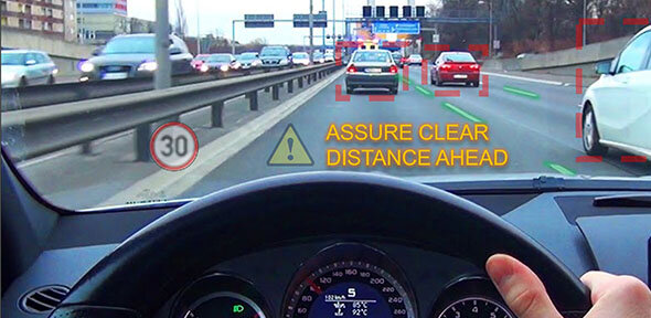Проекционные дисплеи с дополненной реальностью: навигация по вождению нового поколения
