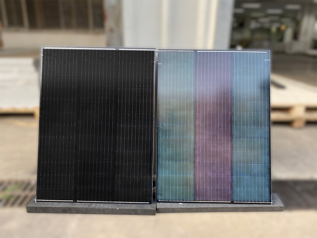 Colorful solar panels could make the technology more attractive