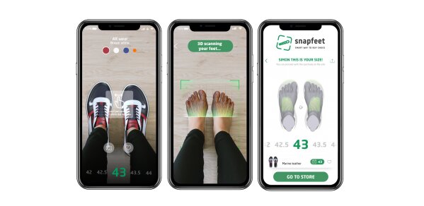 New mobile cellphone app reveals how nicely shoes will suit primarily based on the 3D form of the user’s foot