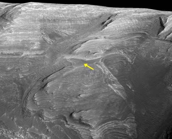 Enigmatic rock layer in Mars' Gale crater awaits measurements by the Curiosity r..