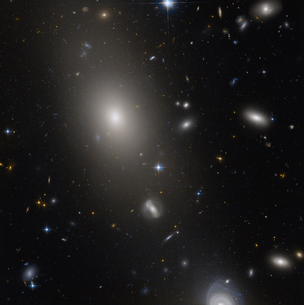Image: Giant elliptical galaxy UGC 10143