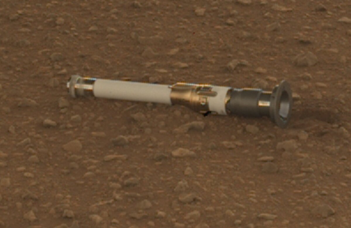 NASA's Perseverance rover deposits first sample on Mars surface