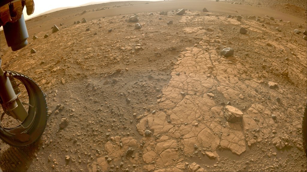 Perseverance Rover de la NASA investiga intrigante lecho rocoso marciano