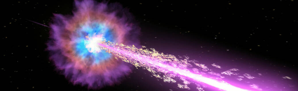 Mise Swift a Fermi NASA objevily mimořádnou kosmickou explozi