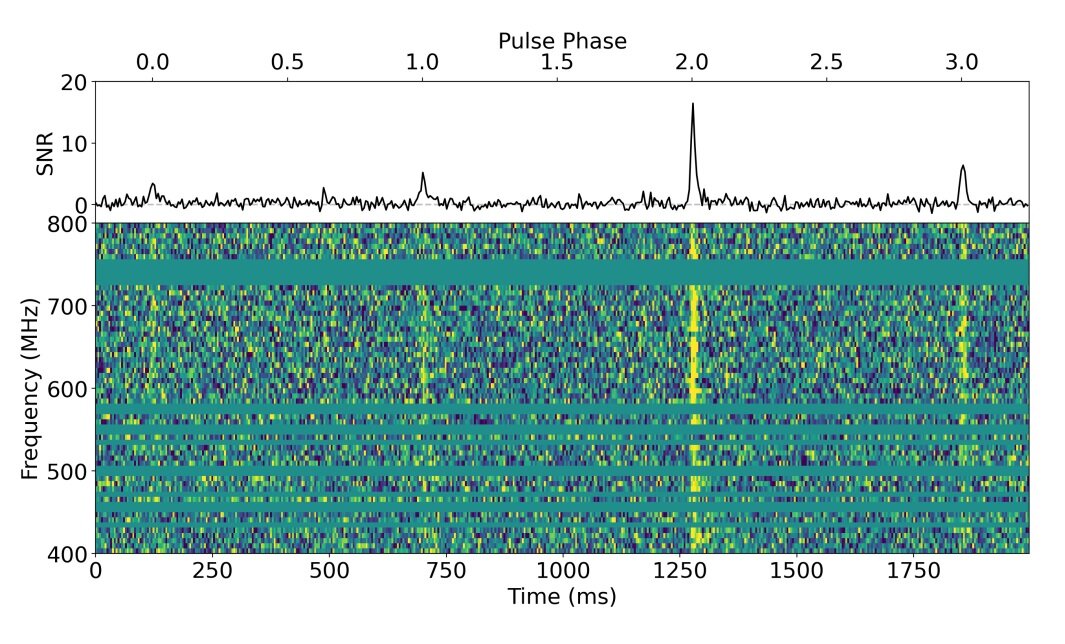 New binary pulsar detected with CHIME