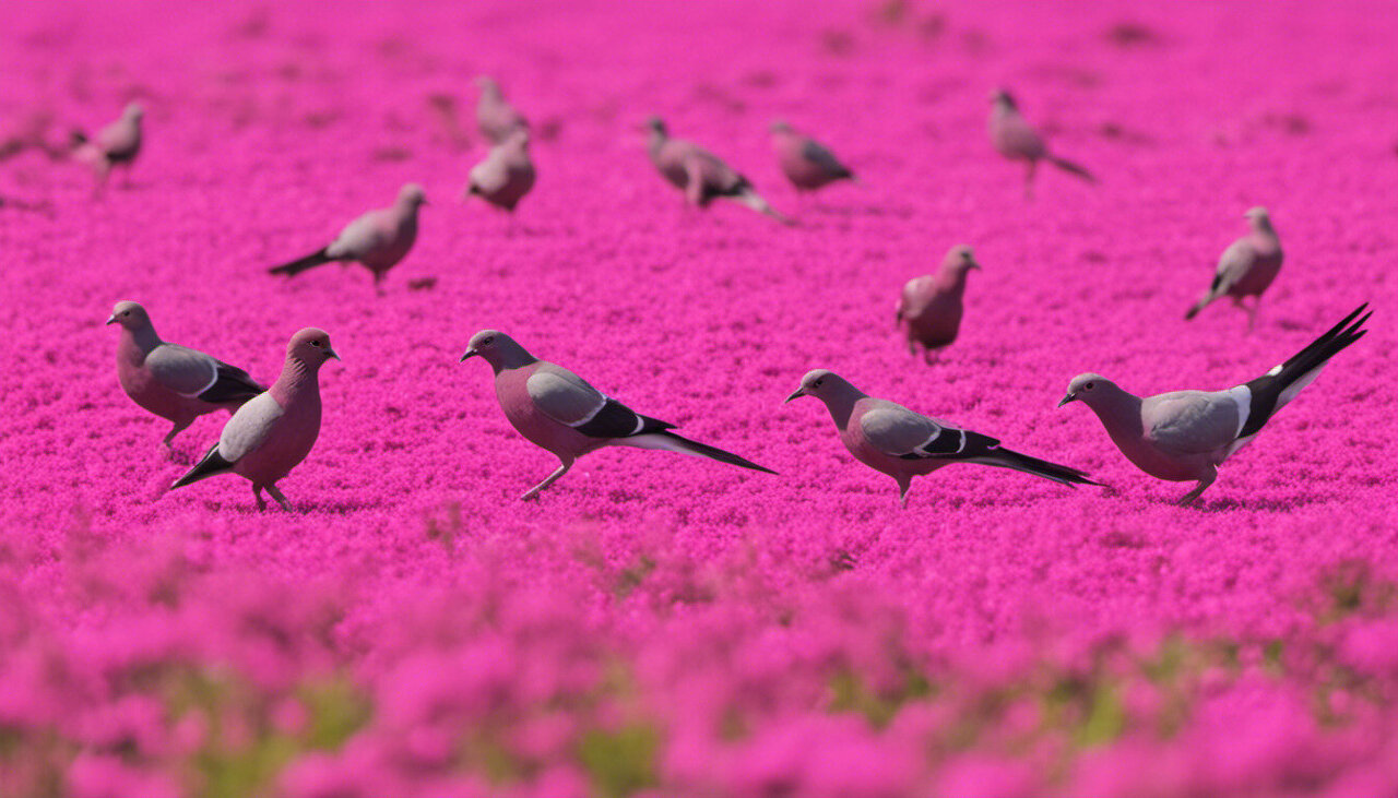Pink pigeons in Mauritius made a remarkable comeback from near-extinction,  but are still losing genetic diversity