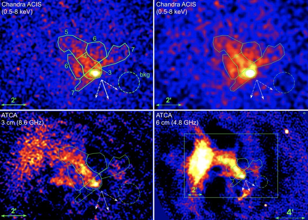 Researchers investigate 'the Goose' pulsar wind nebula
