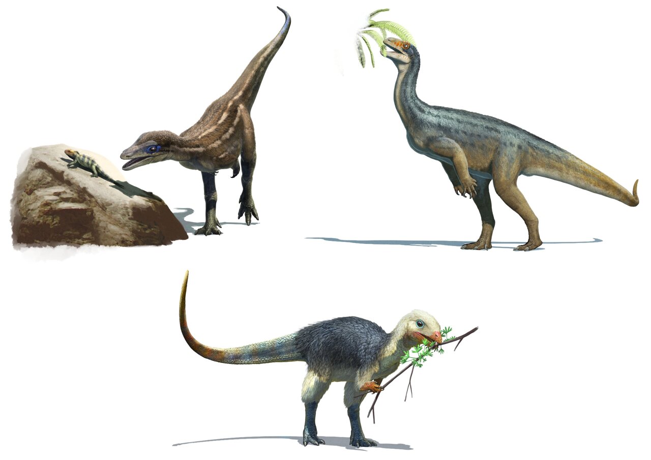 first dinosaurs