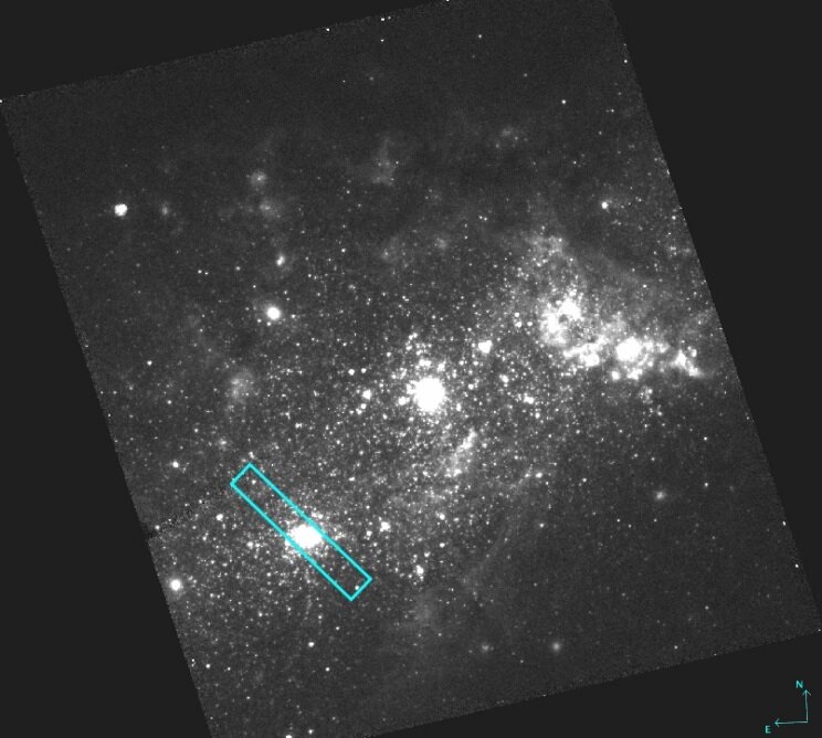 Study investigates chemical composition of the young massive cluster NGC 1569-B