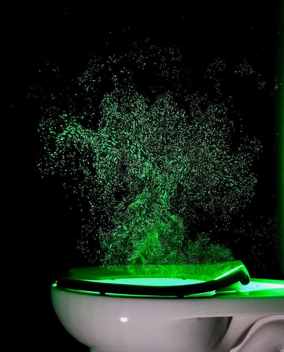 Toilets spew invisible aerosol plumes with every flush. Here’s the proof