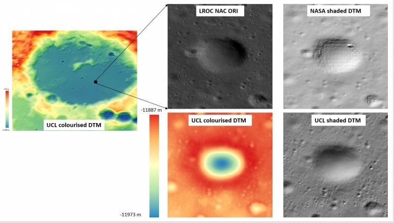 Mapping the moon’s surface for NASA missions