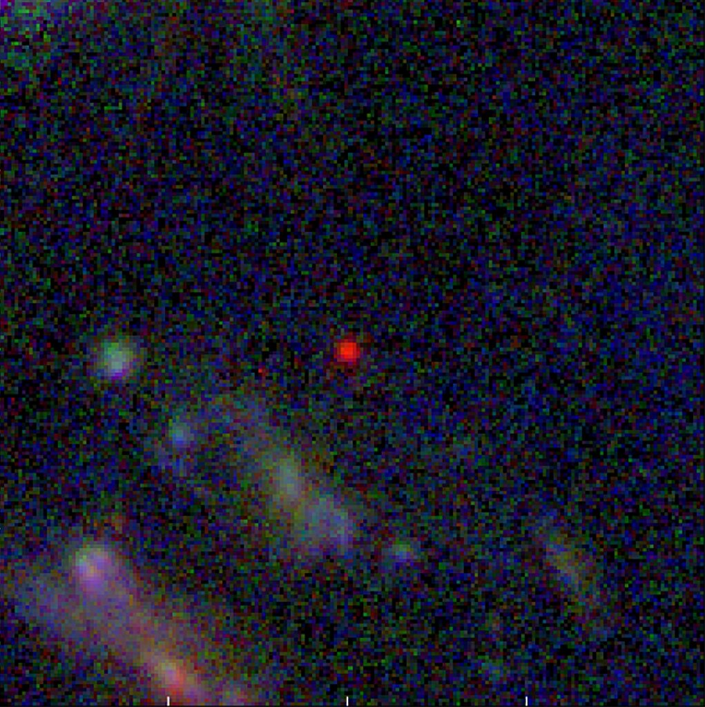 Galaxie GLASS-z13