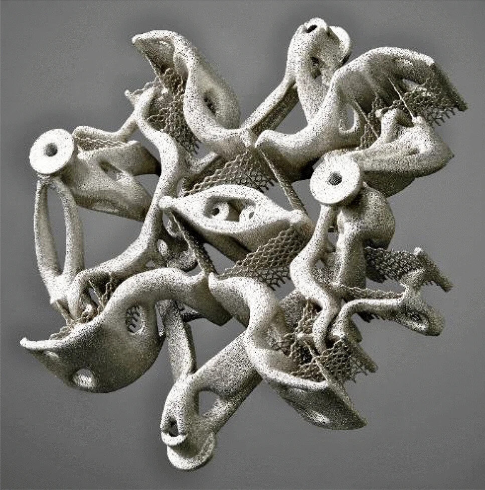 3D-printed bend-based frictionless gear mechanism for precise rotation